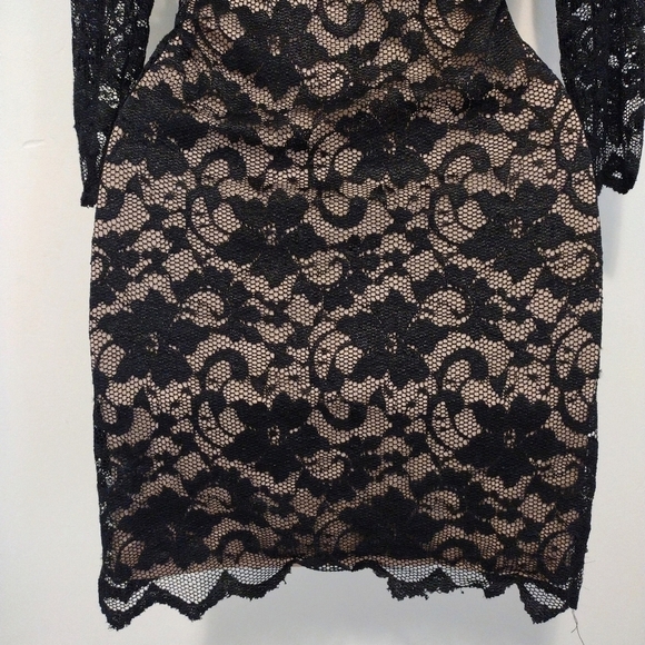 Jump - Lace Lined Mini Dress - Picture 6 of 10